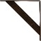 Ekena Millwork Traditional Steel Bracket, Antiqued Bronze 2"W x 16"D x 16"H BKTM02X16X16TRABZ - alternate 3